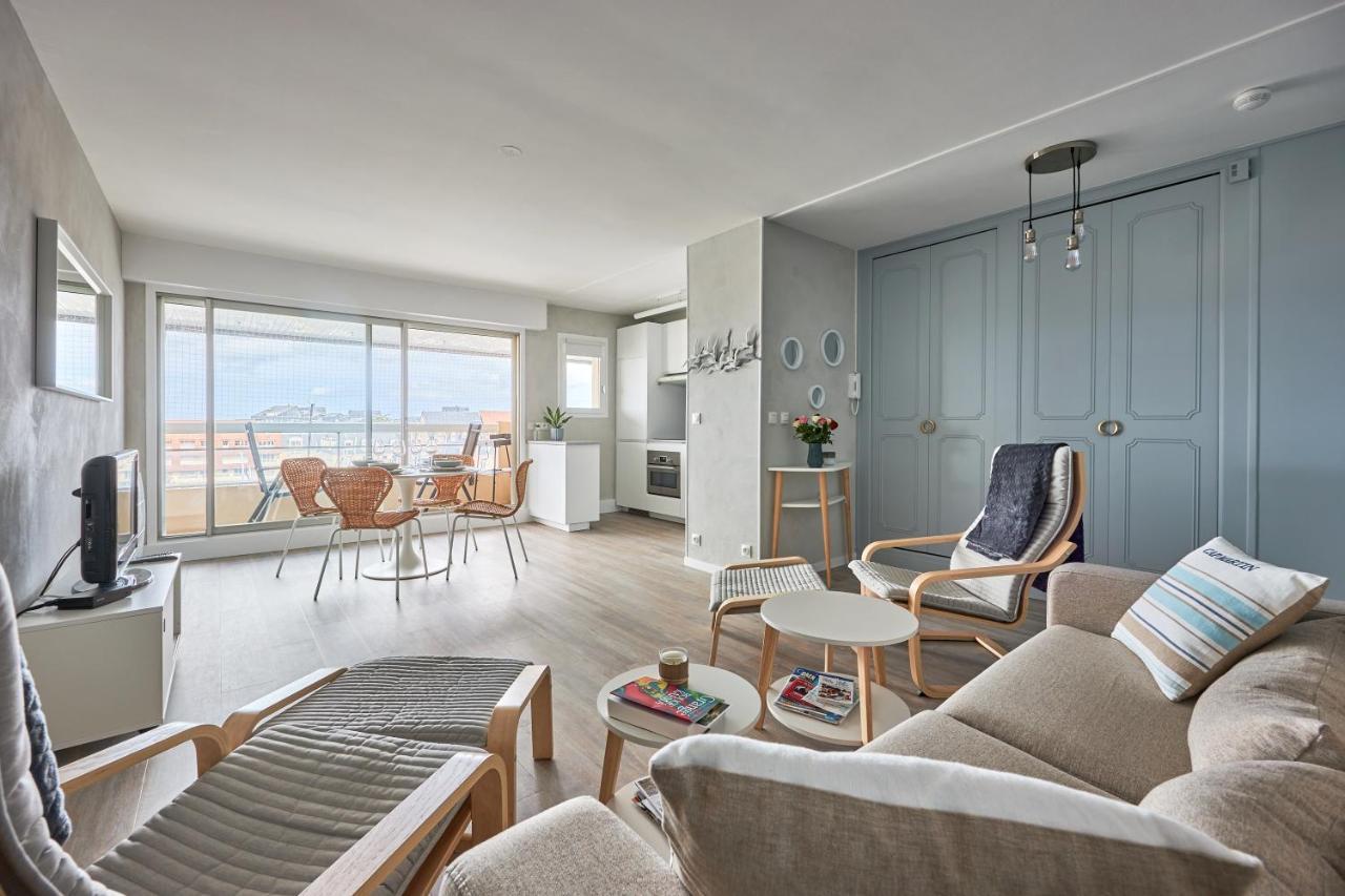 Le Tikahupo - Charmant Appt Vue Sur Le Port Courseulles-sur-Mer Exterior foto